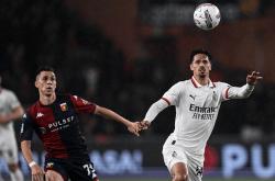 热那亚1-2遭AC米兰逆转，赛后评分：AC米兰10号排第一