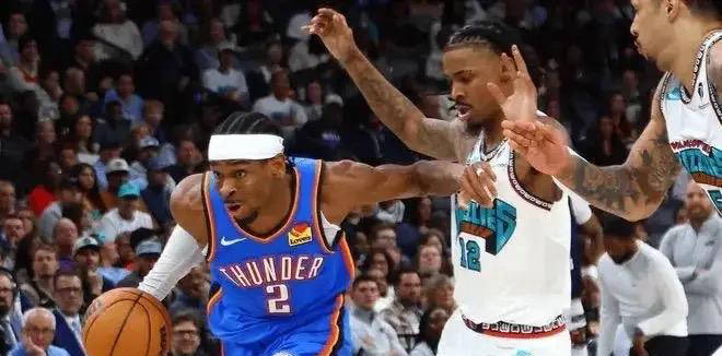 雷霆51分大胜创历史新高,复仇孟菲斯灰熊