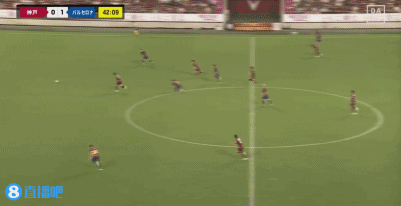 半场-加西亚捅射破门库巴西失误送礼 巴塞罗那暂1-1神户胜利船