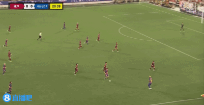 半场-加西亚捅射破门库巴西失误送礼 巴塞罗那暂1-1神户胜利船