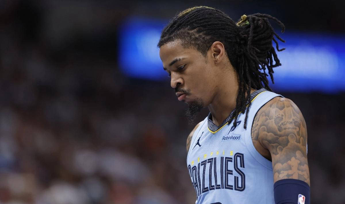 莫兰特因脚踝扭伤倒下 孟菲斯灰熊备受打击